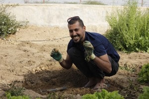 Seva in garden